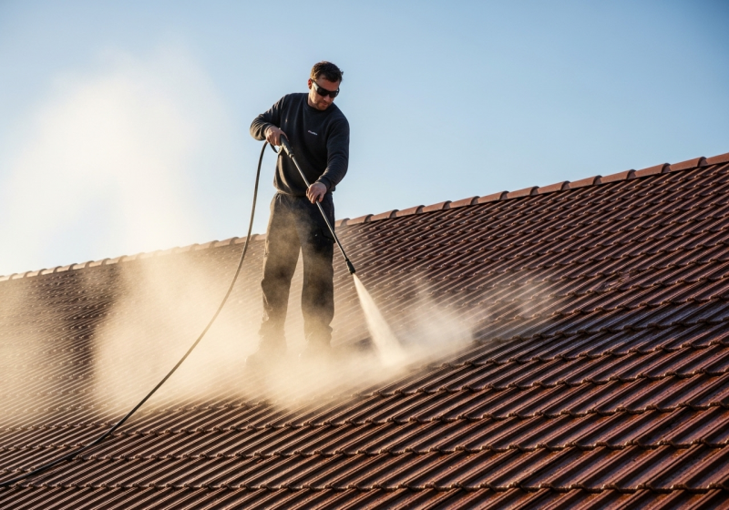 Nettoyage vapeur écologique à Marseille : désincrustation des tuiles poreuses et suppression des micro-organismes incrustés